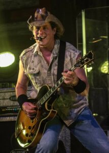 Ted Nugent playing guitar